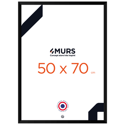 4MURS Cadre photo Noir Noir