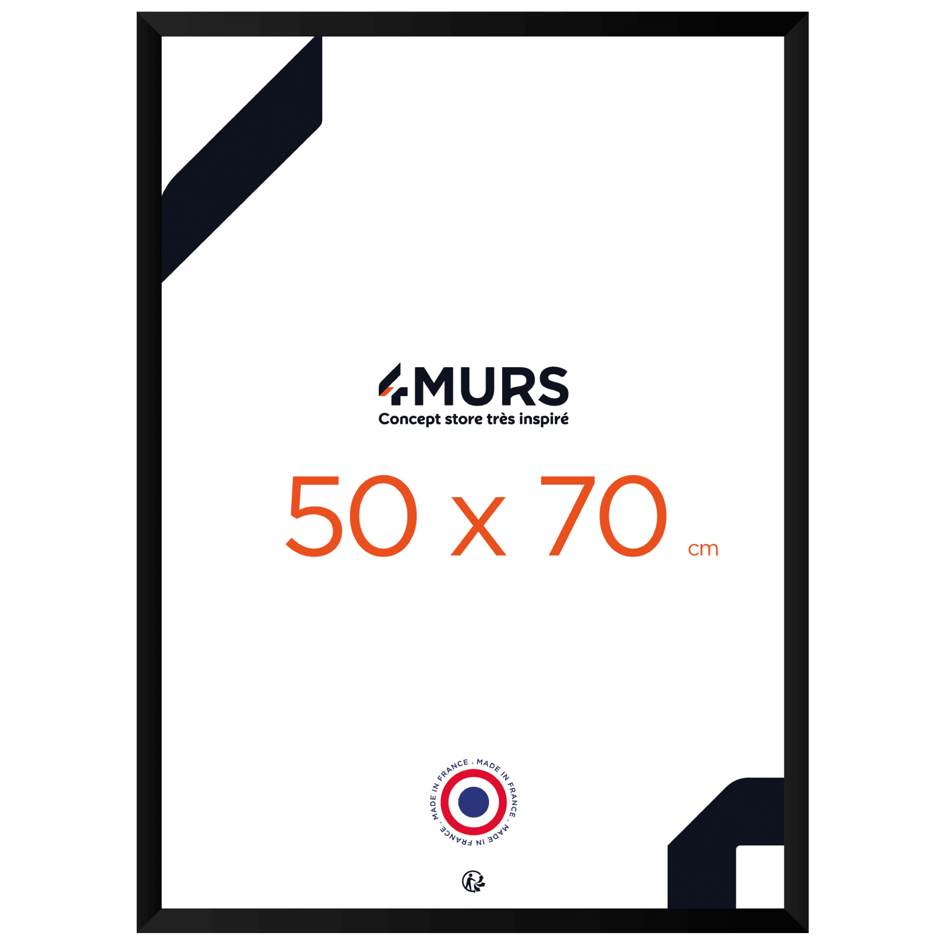 4MURS Cadre photo NOIR 50 x 70 cm