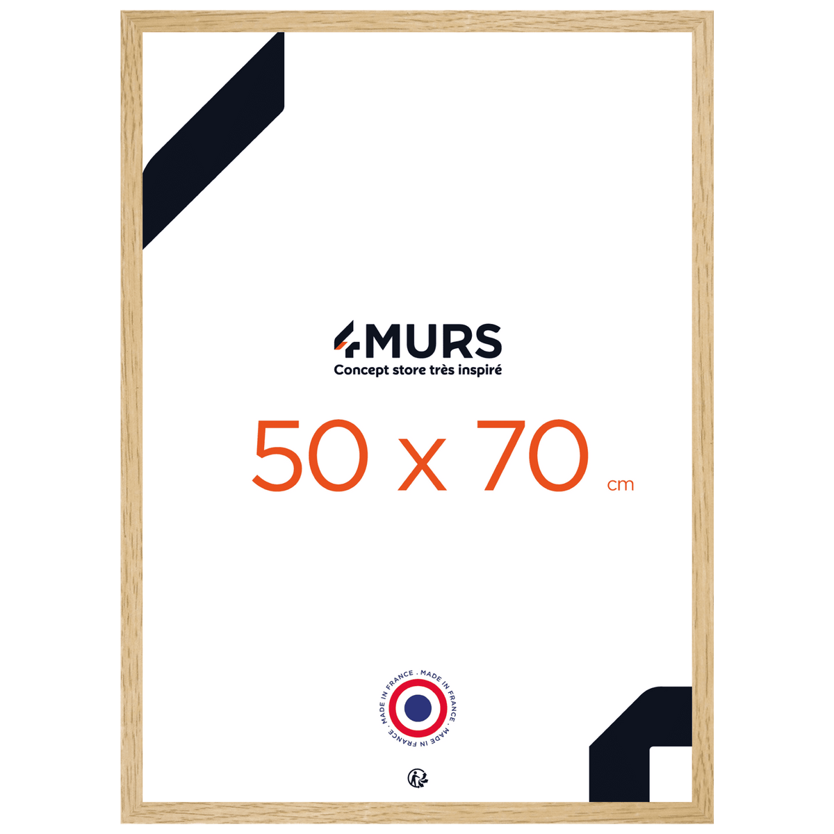 4MURS Cadre photo Chêne Chêne