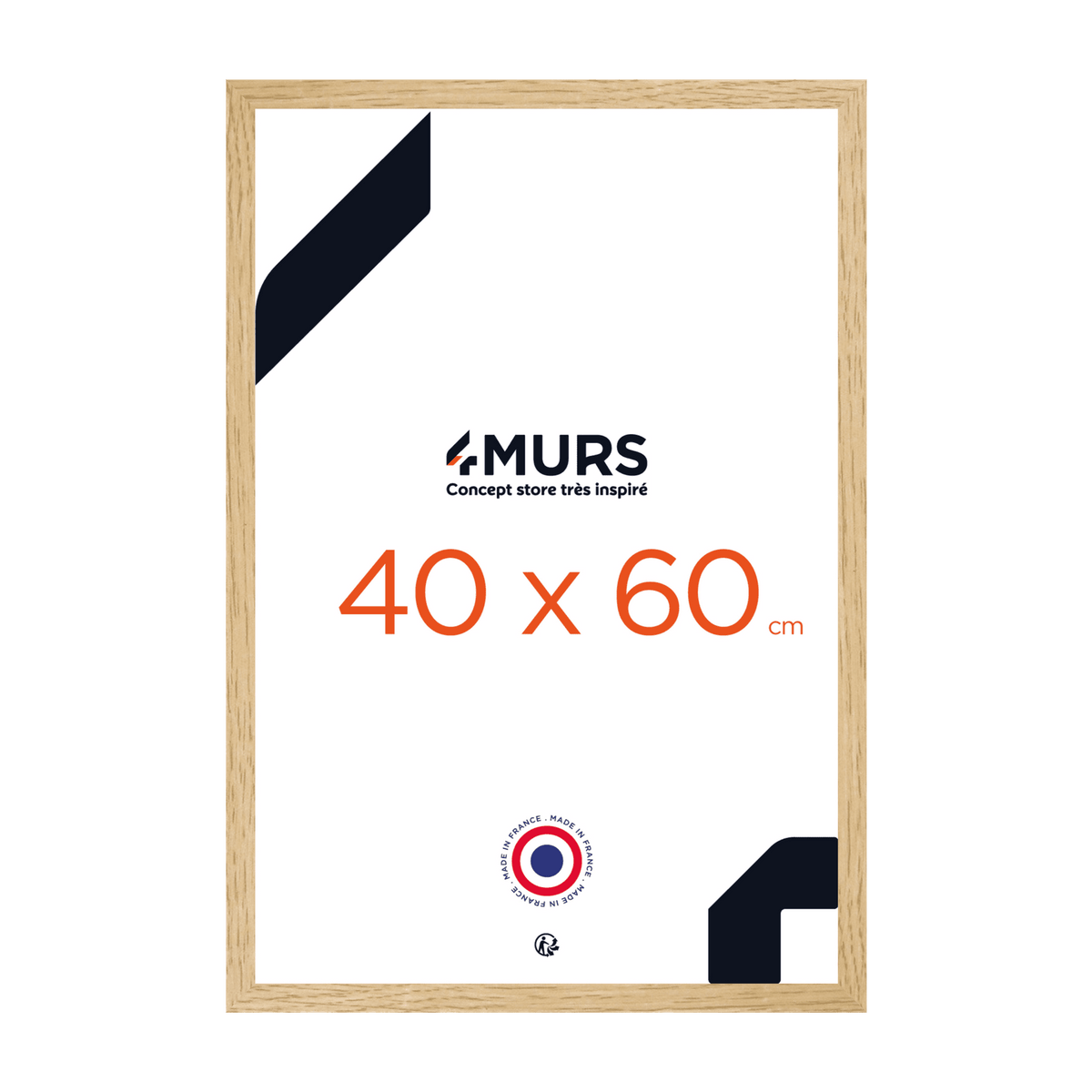 4MURS Cadre photo Chêne Chêne