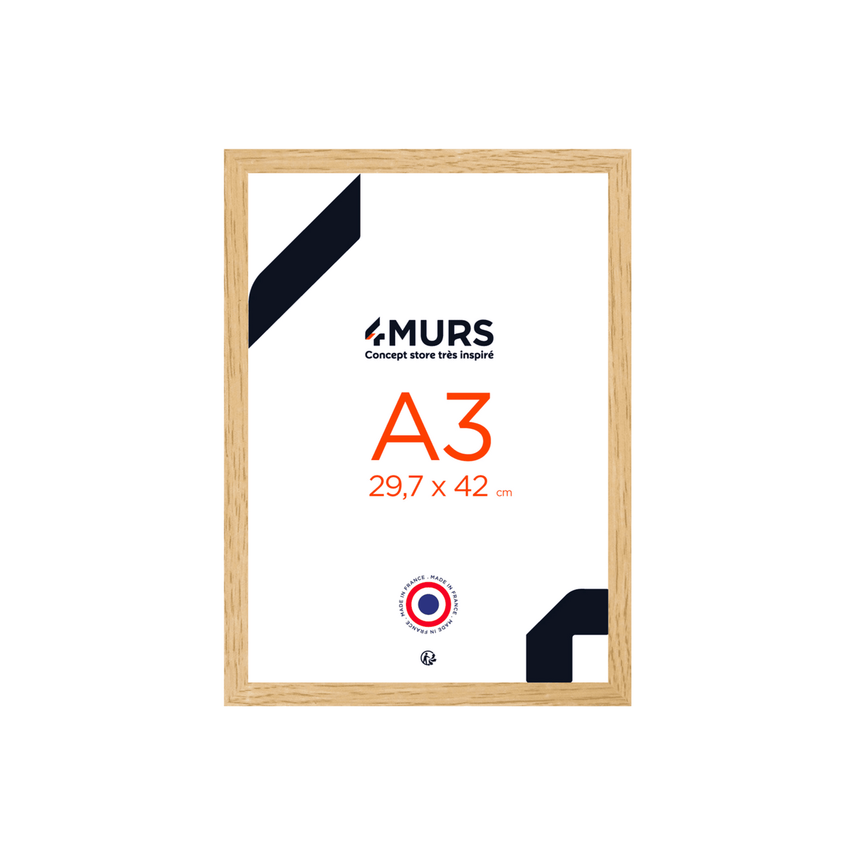 4MURS Cadre photo Chêne Chêne