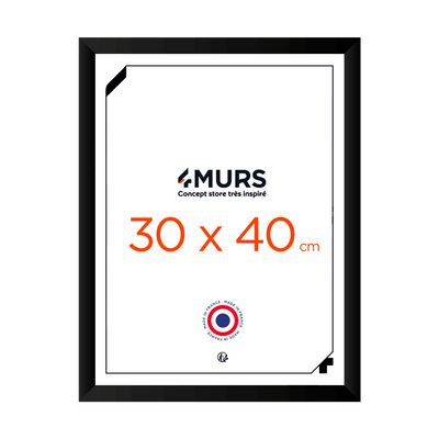 4MURS Cadre photo Noir Noir