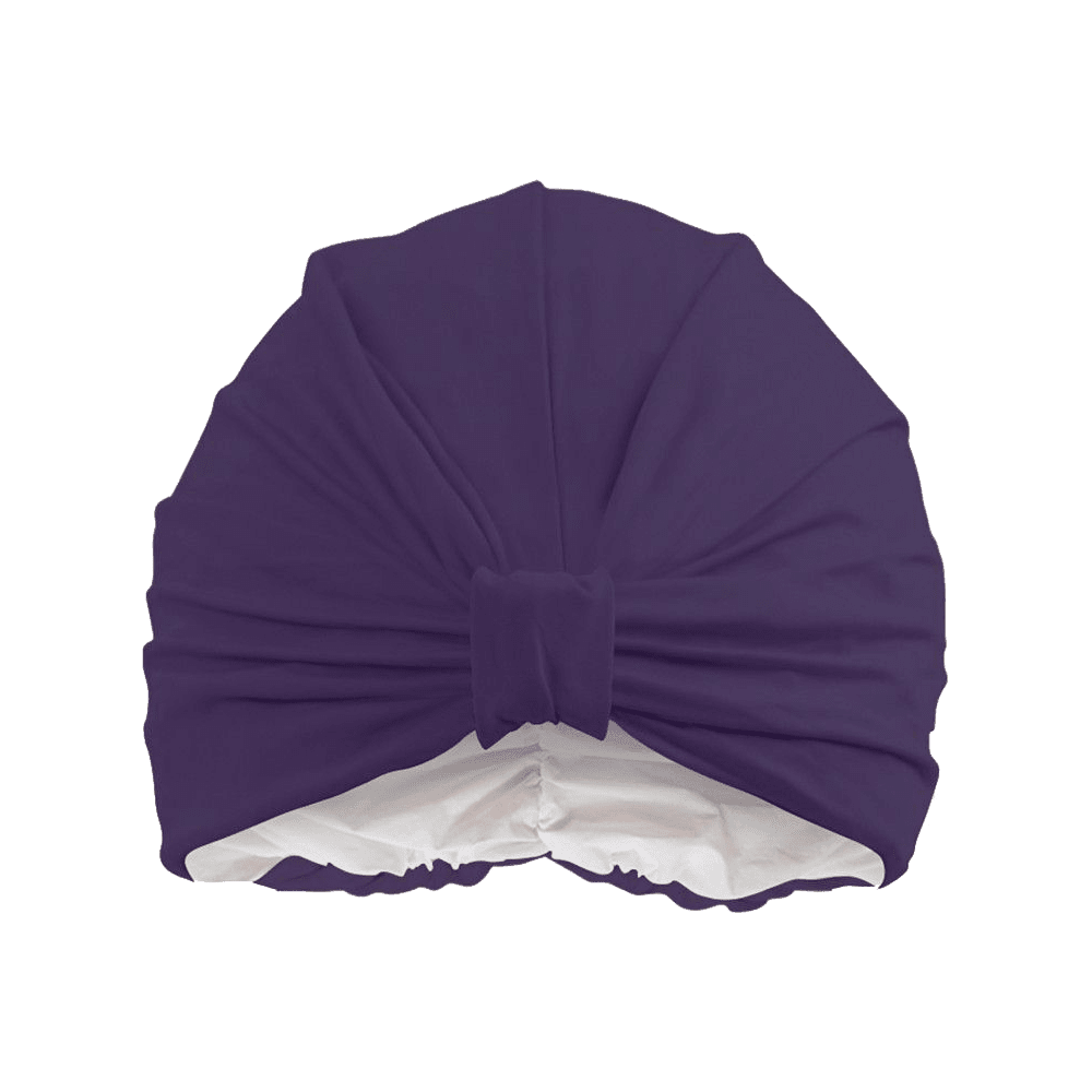 FULL CIRCLE BEAUTY Bonnet de douche Turban Aubergine