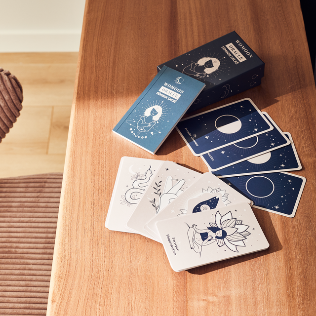 Womoon Set de cartes ORACLE DU FÉMININ SACRÉ