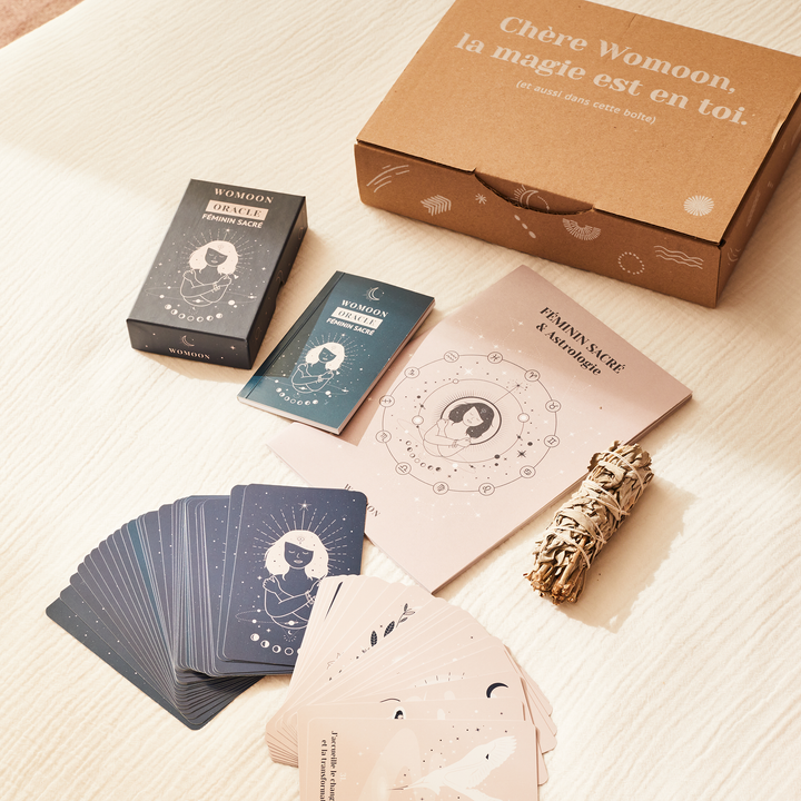 WOMOON Kit lithotérapie Féminin sacré 