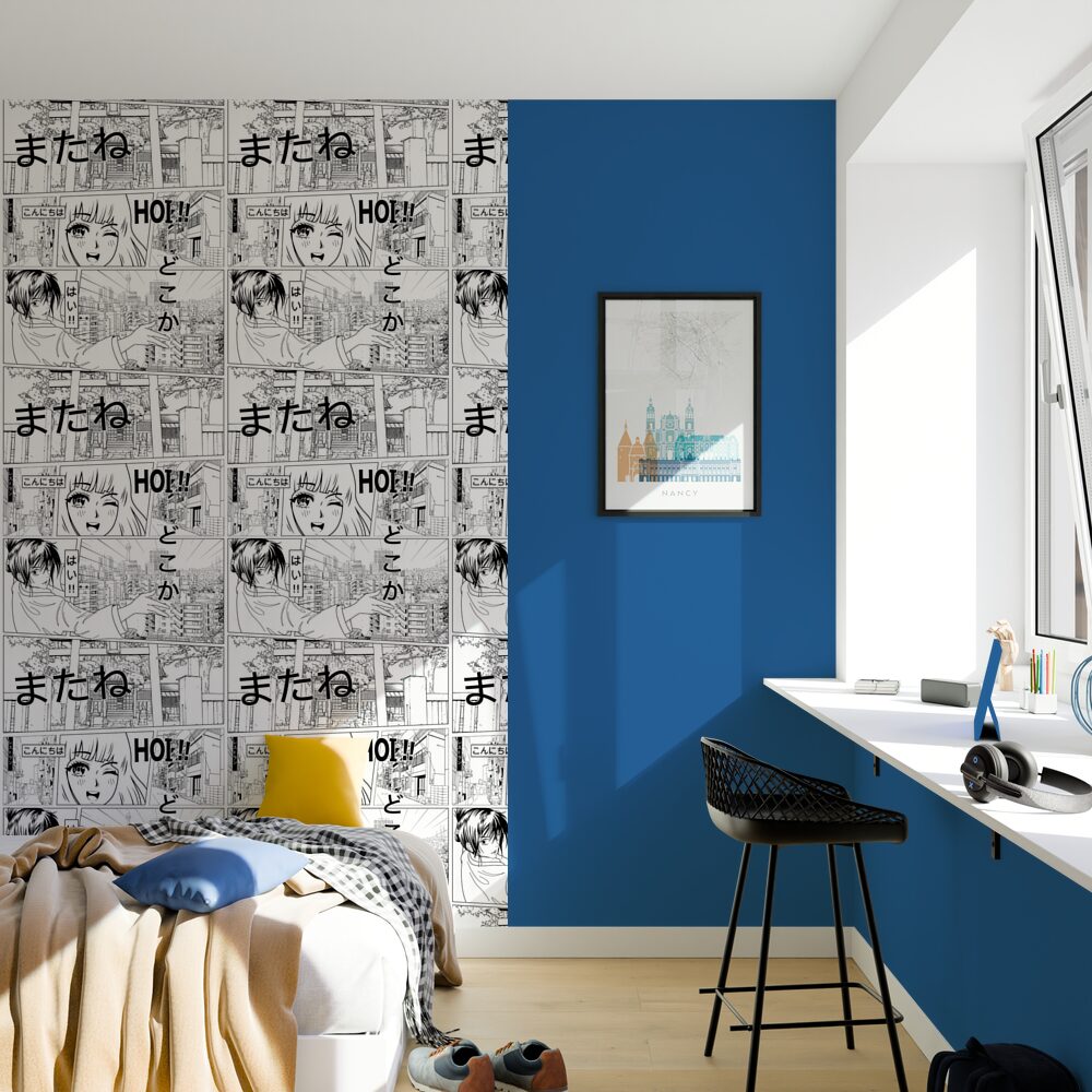 4MURS Papier peint intissé Atsuko Blanc