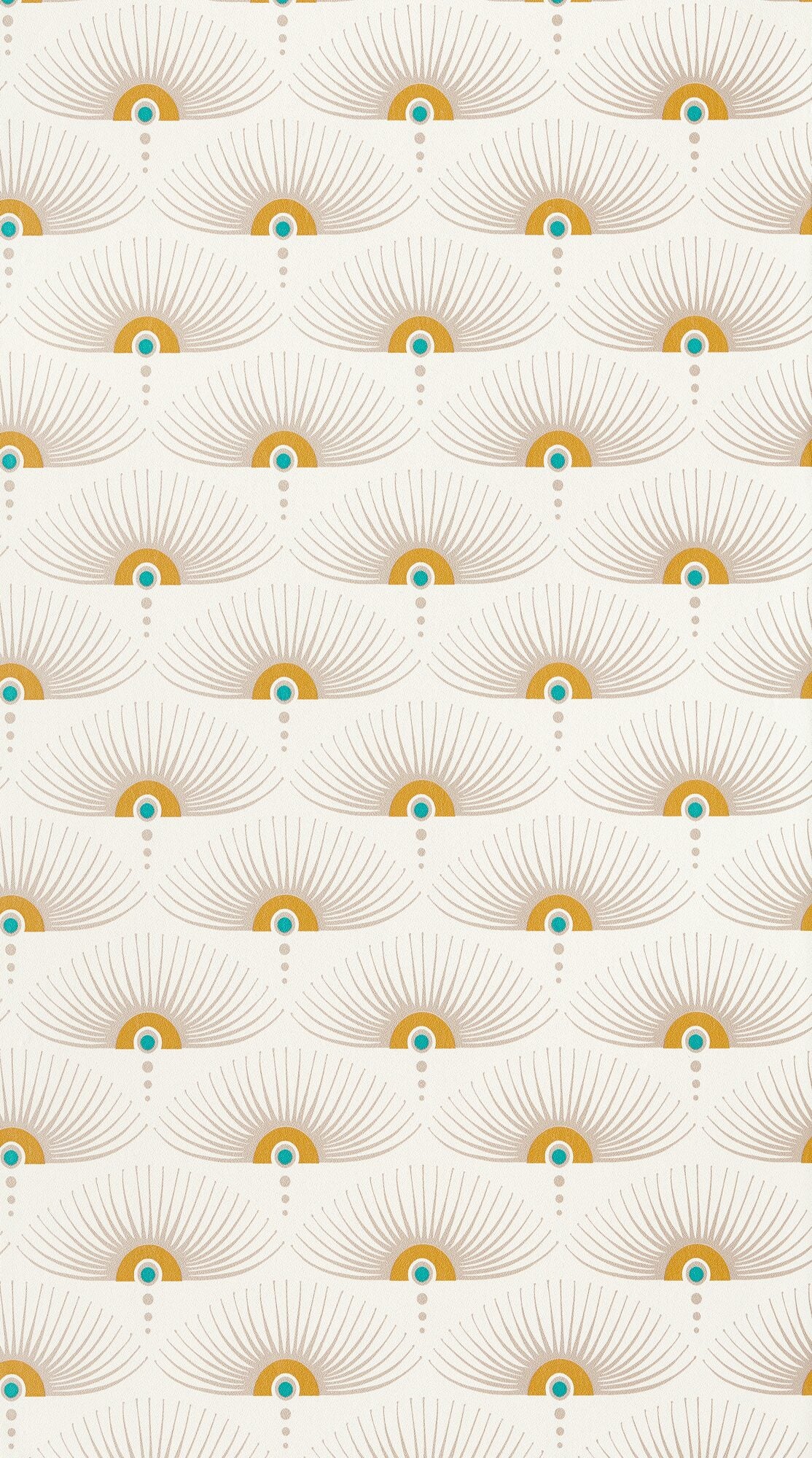 Papier peint intissé Felicie Blanc