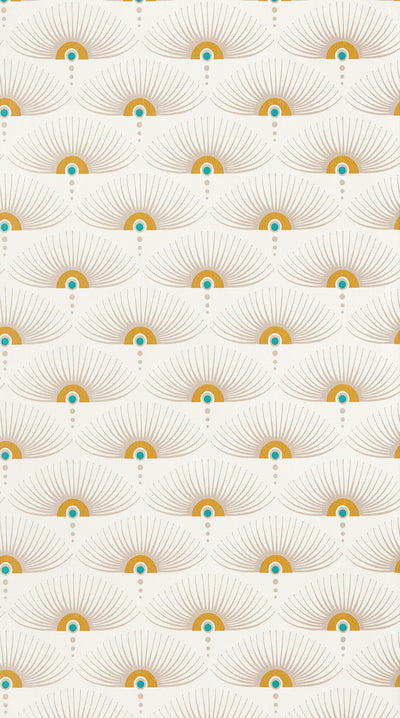 Papier peint intissé Felicie Blanc