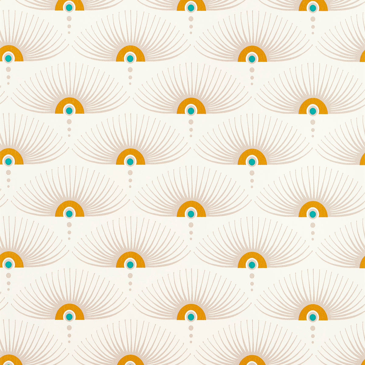 Papier peint intissé Felicie Blanc