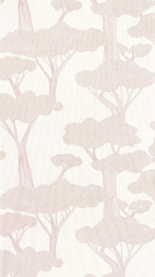 Papier peint intissé NEBIAS coloris cuivre