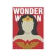 BLUE SHAKER Affiche Wonder woman Rouge et jaune