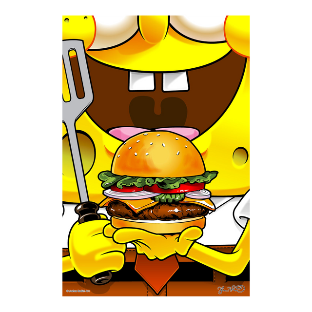 Blue Shaker Affiche SPONGE BOB 30 x 40 cm