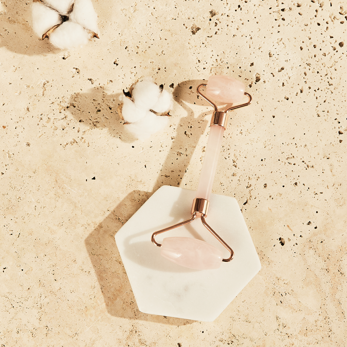 Accessoire de massage Masseur quartz Rose