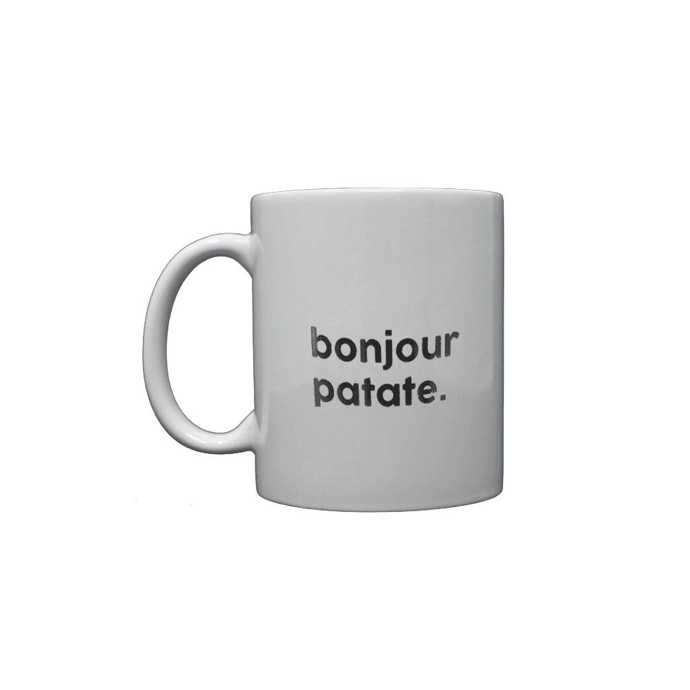 FÉLICIE AUSSI Mug Bonjour patate Blanc 300ML