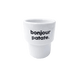 FÉLICIE AUSSI Gobelet Bonjour patate Blanc 300ML