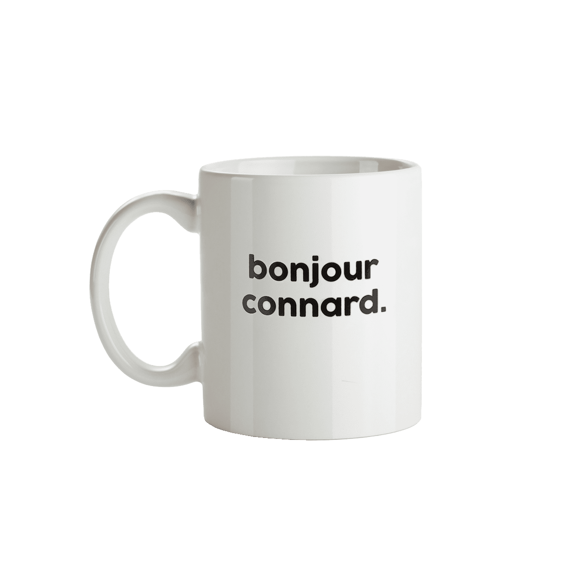 FÉLICIE AUSSI Mug Bonjour connard Blanc 300ML