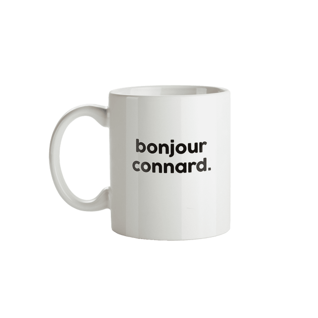 Félicie aussi Mug BONJOUR CONNARD coloris blanc