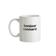 FÉLICIE AUSSI Mug Bonjour connard Blanc 300ML
