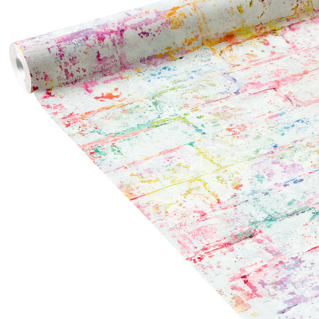 Papier peint intissé JOY coloris multicolore