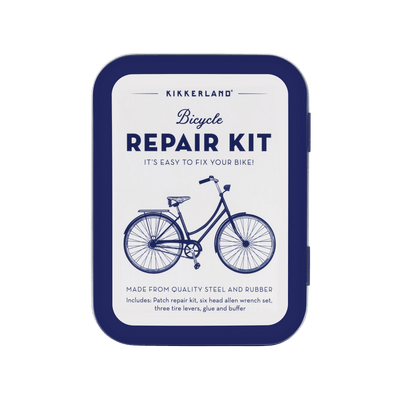 KIKKERLAND Kit Réparation vélo Blanc