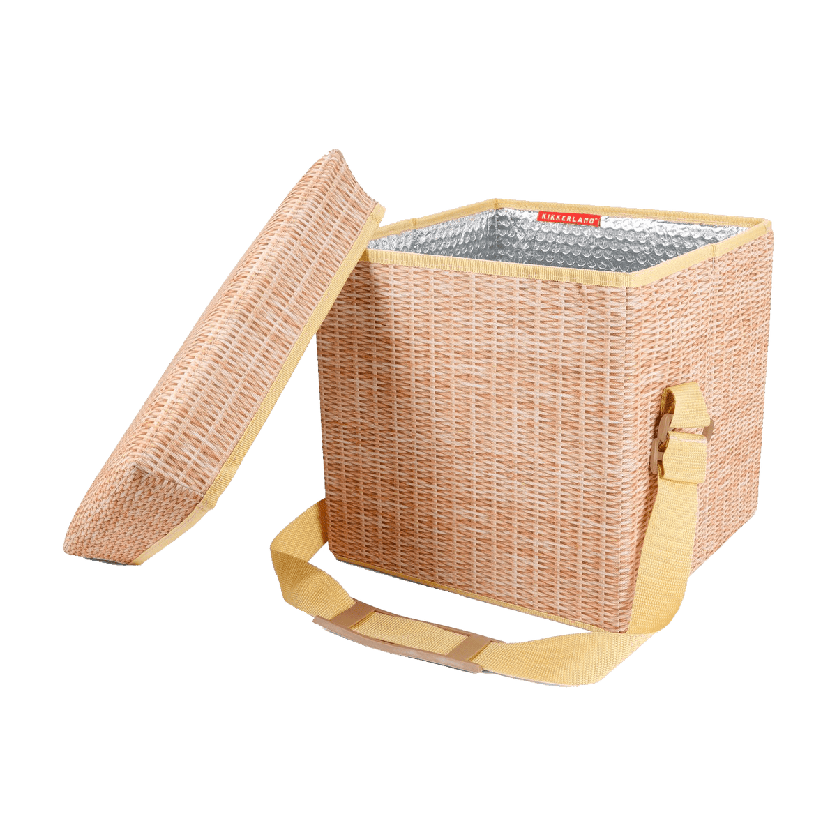 KIKKERLAND Sac isotherme Sac tabouret 2 en 1 Beige