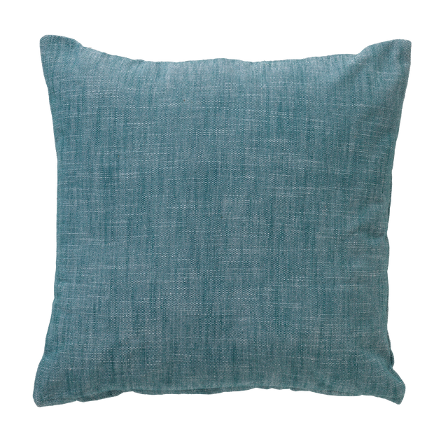 Coussin NATY coloris vert bleuté 45 x 45 cm