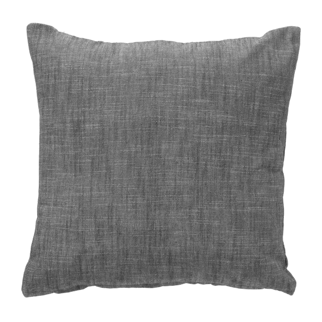 Coussin NATY coloris gris anthracite 45 x 45 cm