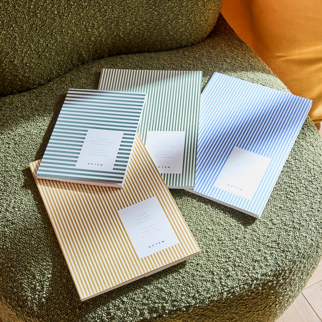 NOTEM Carnet VITA MEDIUM coloris bleu