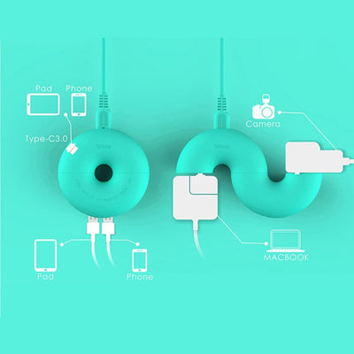 TROZK Chargeur Donut Gris