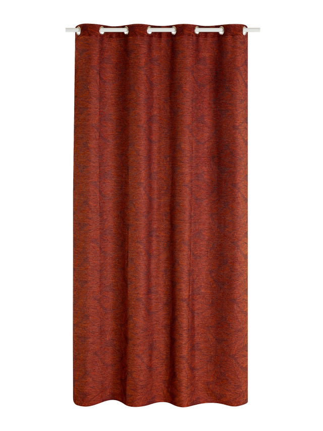 Rideau OJA coloris rouille 140 x 260 cm