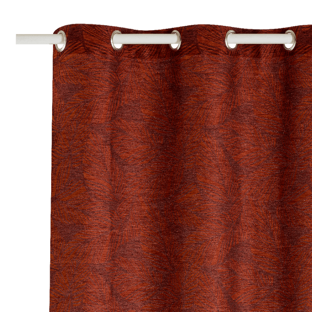 Rideau OJA coloris rouille 140 x 260 cm