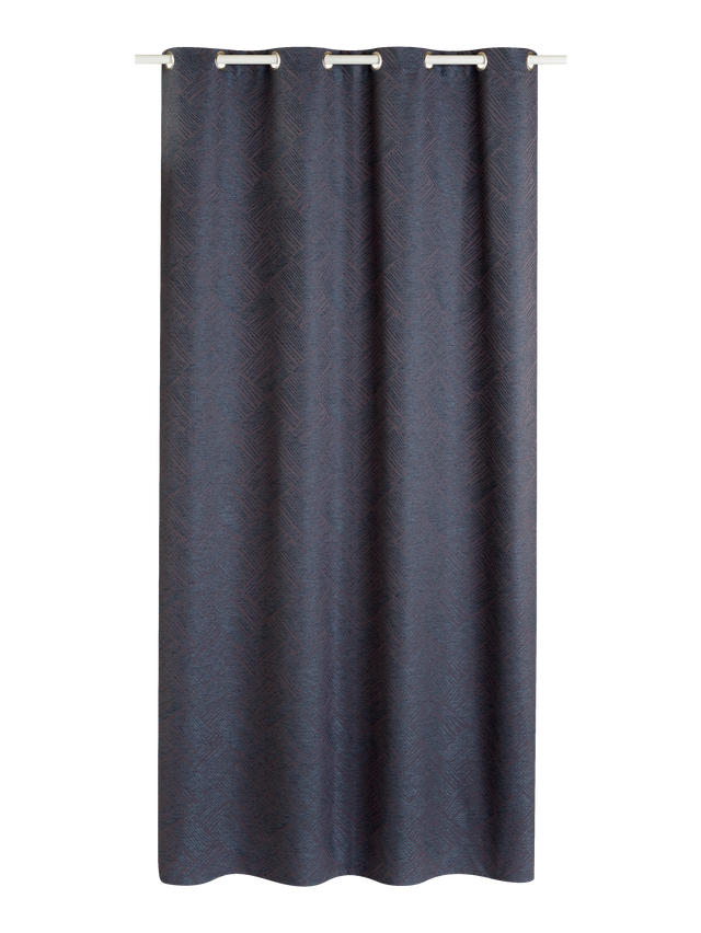 Rideau ASTRAKA coloris brun 140 x 260 cm