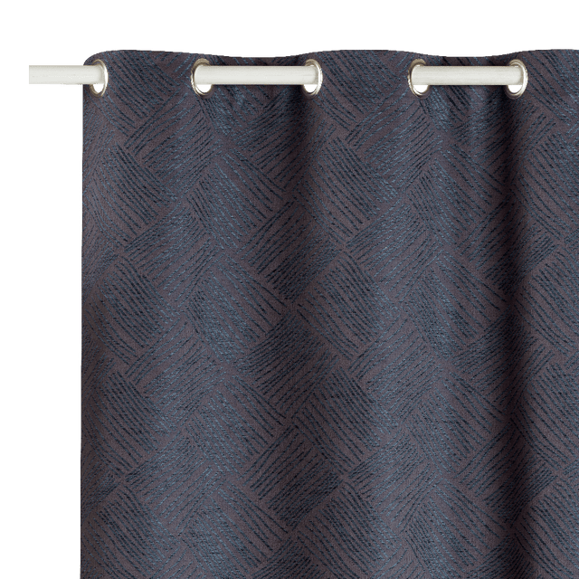 Rideau ASTRAKA coloris brun 140 x 260 cm