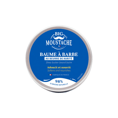 BIG MOUSTACHE Soin barbe Baume Bleu 50ML