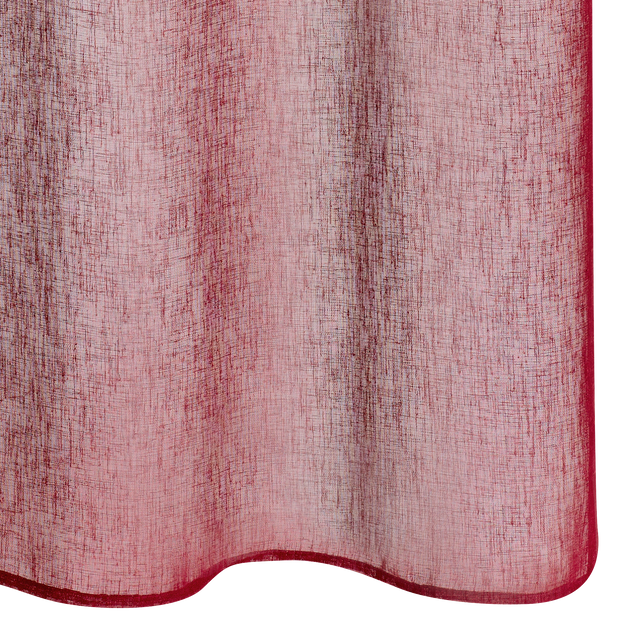 Voilage IRIBE coloris marsala 140 x 240 cm