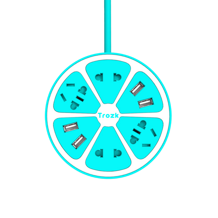 TROZK Chargeur Agrume Bleu