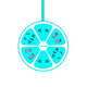 TROZK Chargeur Agrume Bleu