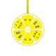 TROZK Chargeur Agrume Jaune