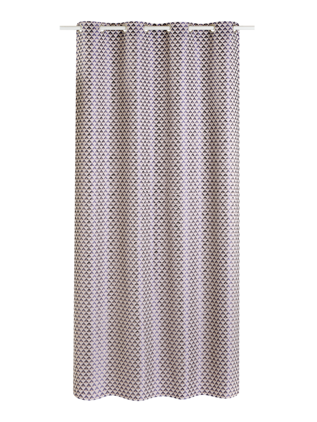 Rideau KAPRIA coloris bleu nuit 140 x 260 cm