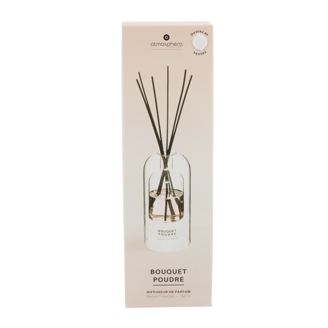 Atmosphera Diffuseur ILAN BOUQUET POUDRE S coloris rose