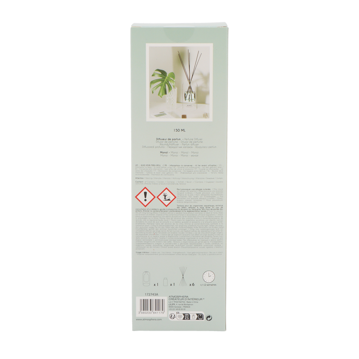 ATMOSPHERA Diffuseur Ilan monoï s Bleu Monoï 150ML