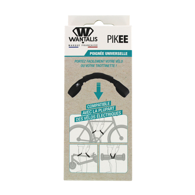 TOAD Accessoire de vélo POIGNÉE DE TRANSPORT UNIVERSELLE noir