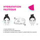 INUWET Masque tissu Visage hydratant Rose Pasteque 30ML