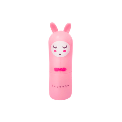 INUWET Baume à lèvres Lapins / fraise Rose Fraise 3,5G