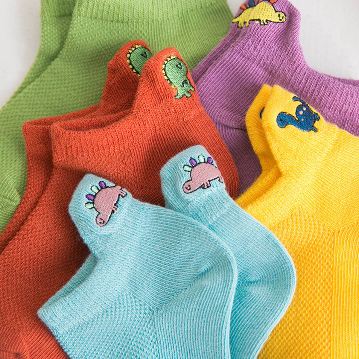 TITES CHAUSSETTES Chaussettes Coffret languette dino Multicolore