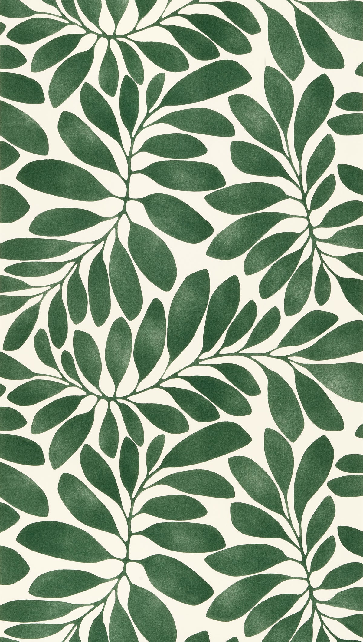 Papier peint intissé Eveleen Vert anglais