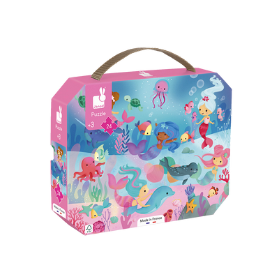 JANOD Puzzle Sirenes Rose
