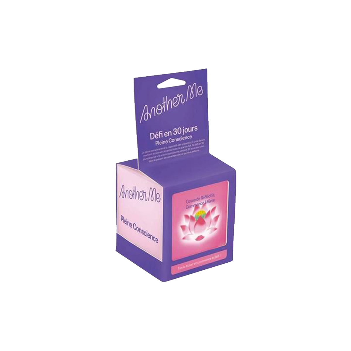 DOIY Jeu défi 30 jours pleine conscience Violet