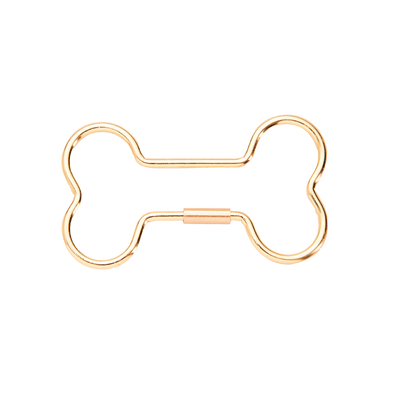 DONKEY Porte-clés Os Or