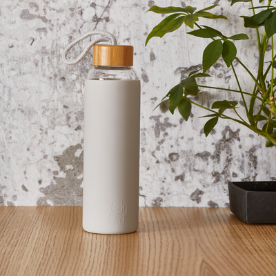 DONKEY Gourde Maneki neko Gris 500ML